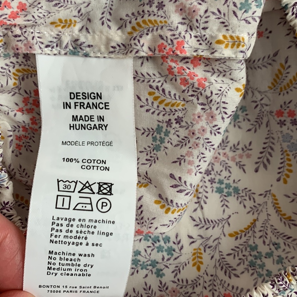 BONBON (BONTON) Floral Bloomer 12M - Picture 4 of 4